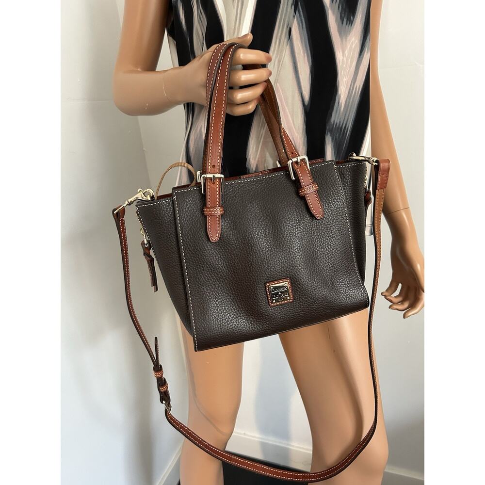 dooney bourke handbags Dark Brown With Crossbody Strap
